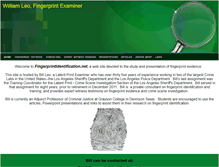 Tablet Screenshot of fingerprintidentification.net